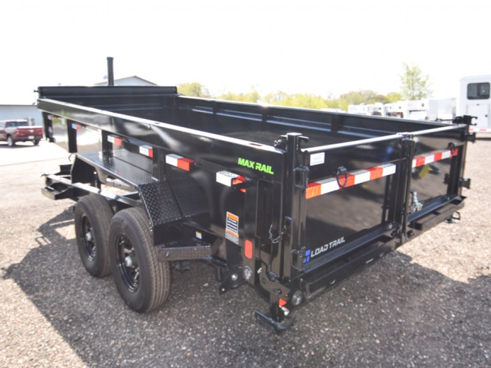 DL 83"x16' 14K w/Telescopic Hoist & 24" Sides Dump Trailer Gallery Photo 2