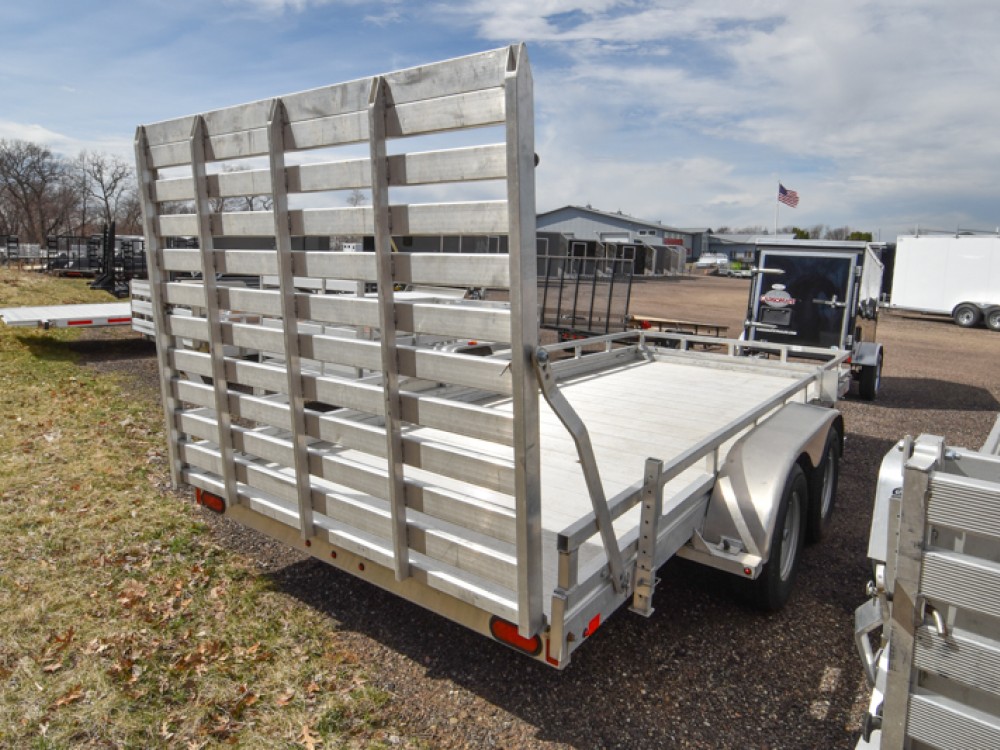 2020 Aluma 7816 ESA Aluminum Tandem Axle Utility Trailer Gallery Photo 4