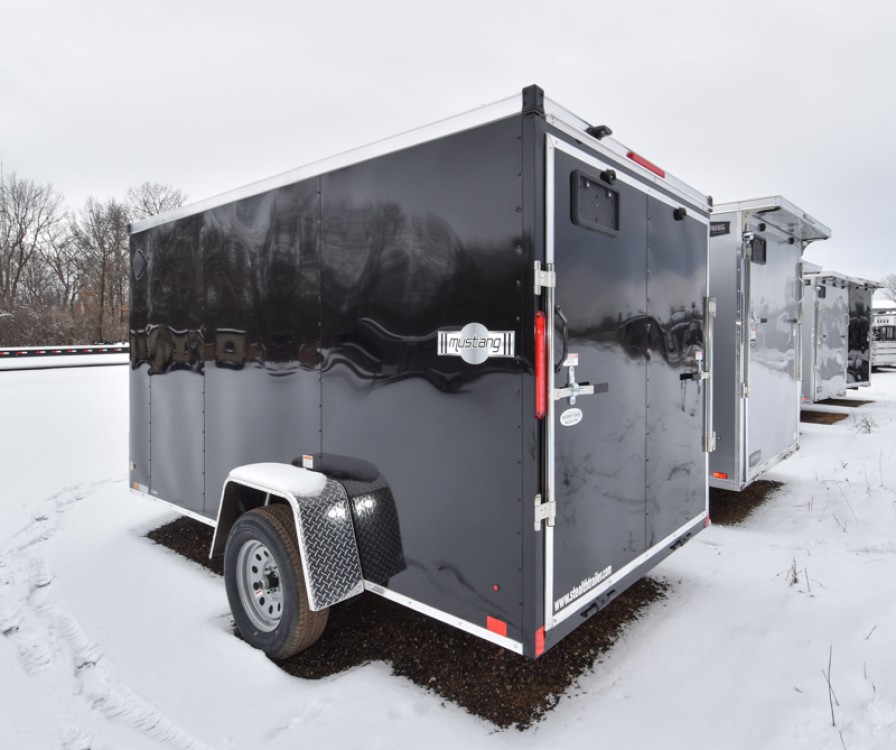 Mustang 6'x12' Enclosed Cargo Trailer Gallery Photo 3