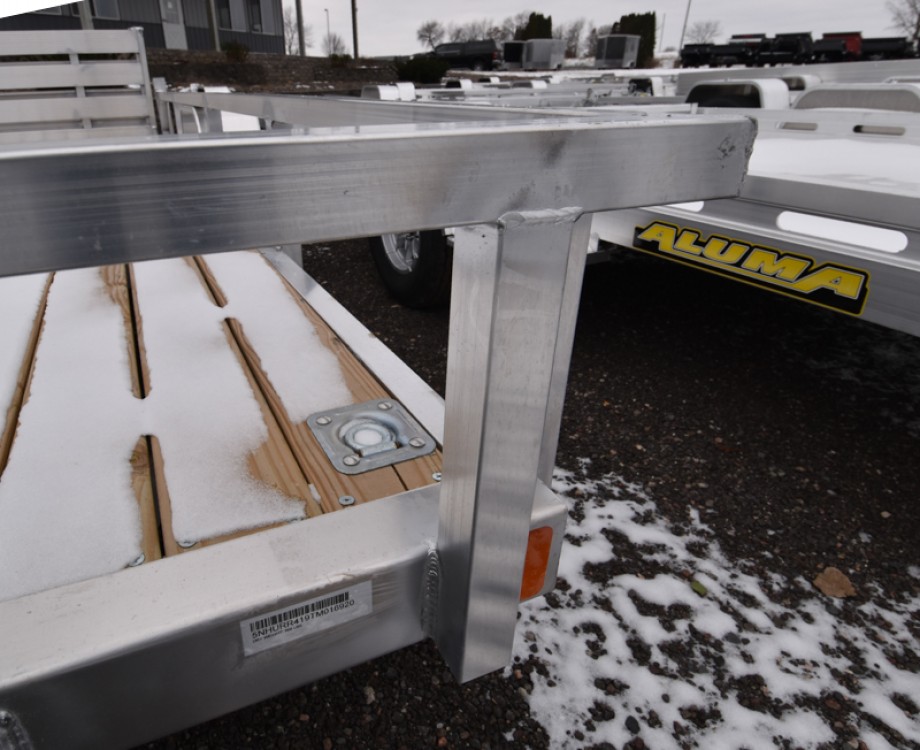 6.5'x14' SA w/HD Package & Bi-Fold Ramp Utility Trailer Gallery Photo 3