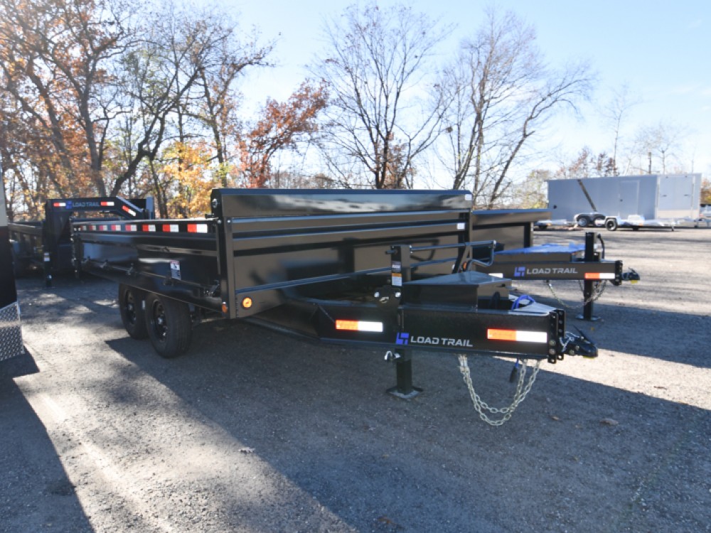 96"x14' w/18" Fold-Down Sides Dump Trailer Gallery Photo 1