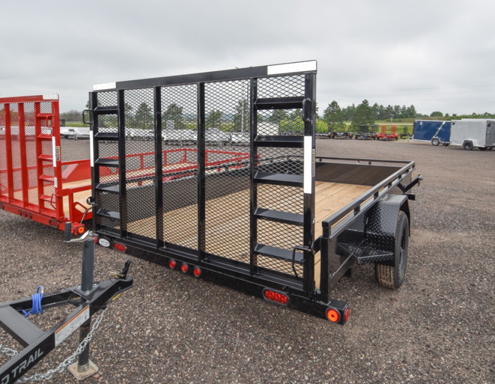 LT 83"x12' w/Solid Sides Utility Trailer Gallery Photo 2