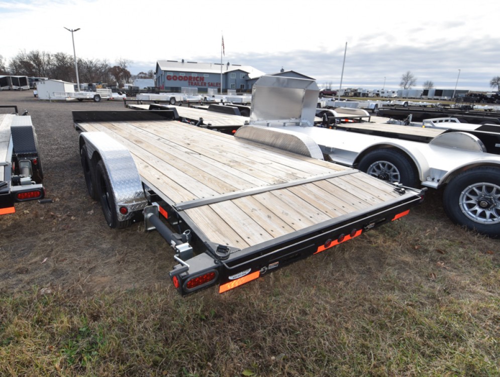 83"x16+2' Dove 7K Carhauler Trailer Gallery Photo 2