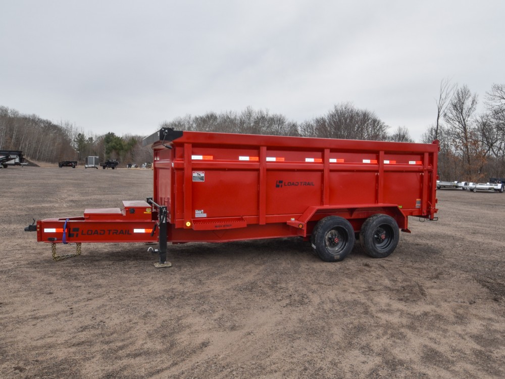 83"X16' 20k (Super Singles)  w/48" Sides Dump Trailer Gallery Photo 1