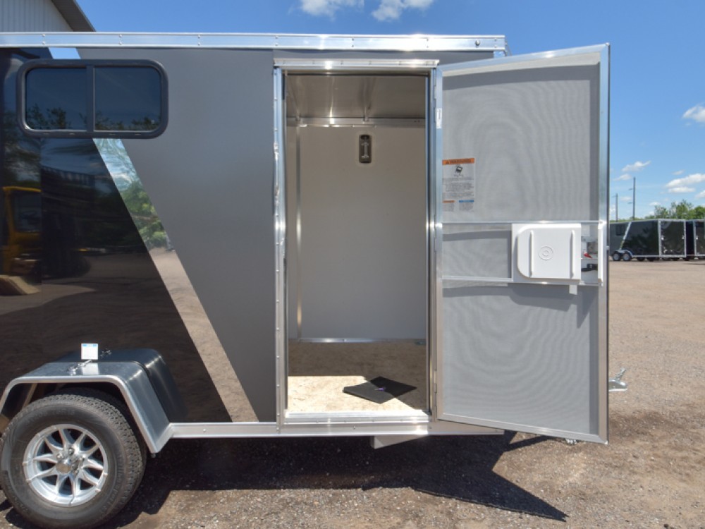 LTF 6'x12' Aluminum Enclosed Cargo Trailer w/Windows Gallery Photo 4