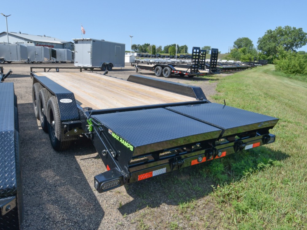 83"x19+3' Dove 21K Equipment Trailer w/MAX Ramps Gallery Photo 3