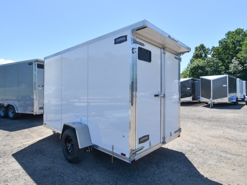 LTF 6'x12' Aluminum Enclosed Cargo Trailer Gallery Photo 3