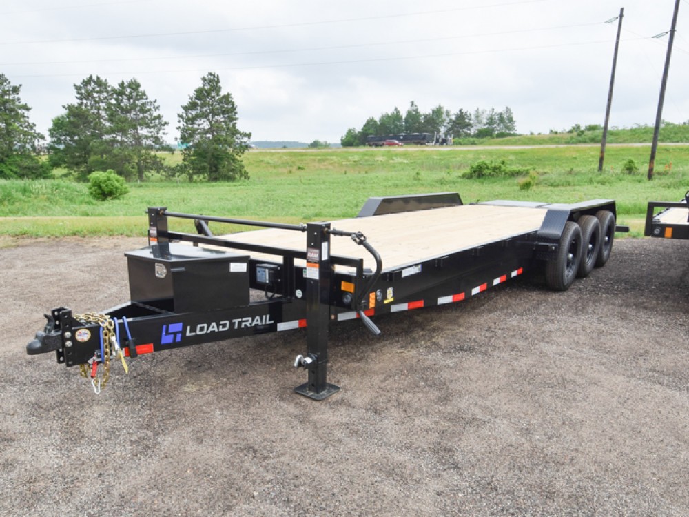 83"x21+3' Dove 21K w/MAX Ramps Equipment Trailer Gallery Photo 2