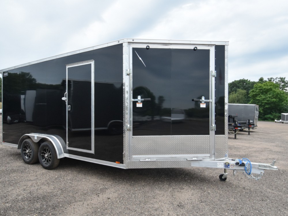 LTFES 7.5'X21' Drive In/Out Snowmobile/UTV Trailer Gallery Photo 1