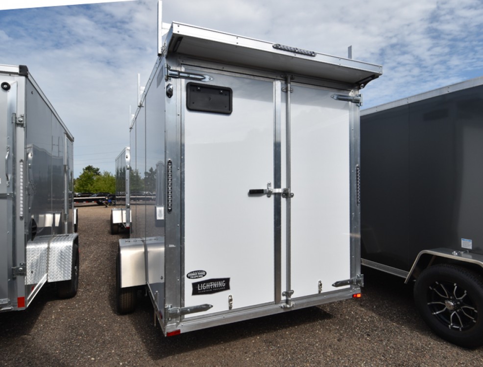 LTF 6'x12' Aluminum Enclosed Cargo Trailer Gallery Photo 2