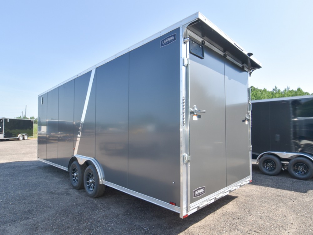 LTFCH 8.5'x24' 10K Aluminum Enclosed Cargo/Carhauler Trailer Gallery Photo 4