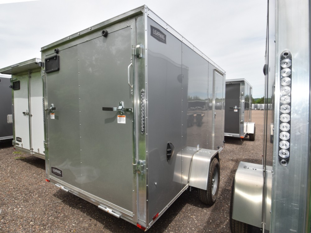 ECO 6'x12' Aluminum Enclosed Cargo Trailer Gallery Photo 2