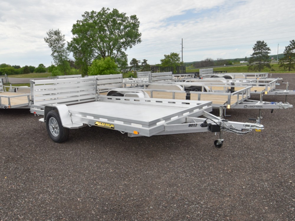 8012 BT 4K Aluminum Utility Trailer Gallery Photo 1
