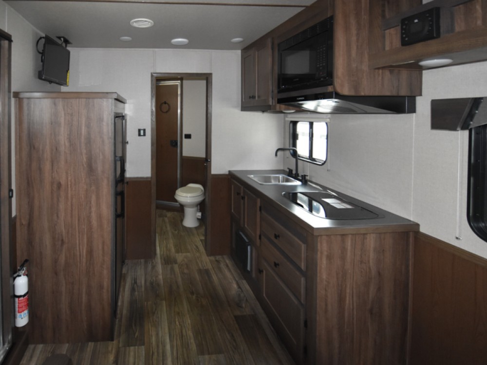 2026 Lakota Colt 8311 Sofa 3 Horse Living Quarters Horse Trailer Gallery Photo 3