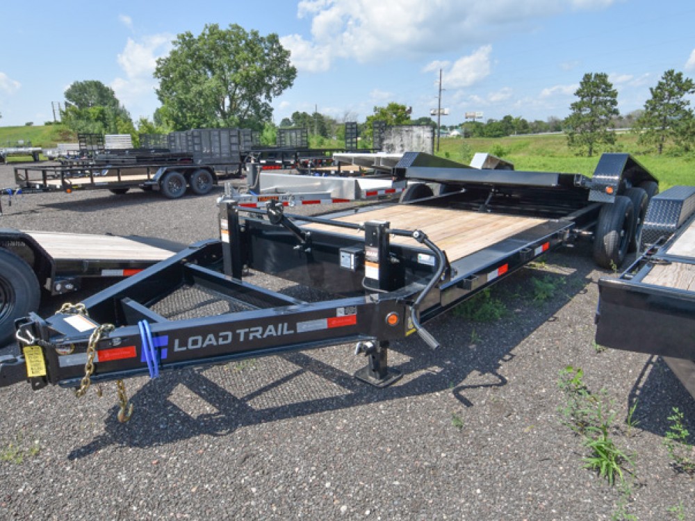 83"x16'+8' Stationary 21K Tilt Equipment Trailer Gallery Photo 2