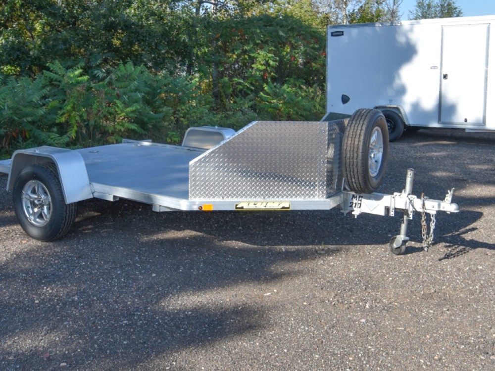 Aluma MC210 Aluminum Motorcycle Trailer Gallery Photo 1