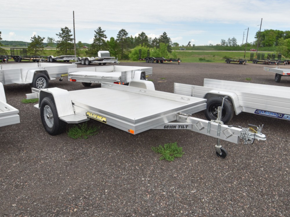 6810H Tilt Aluminum Utility Trailer Gallery Photo 1