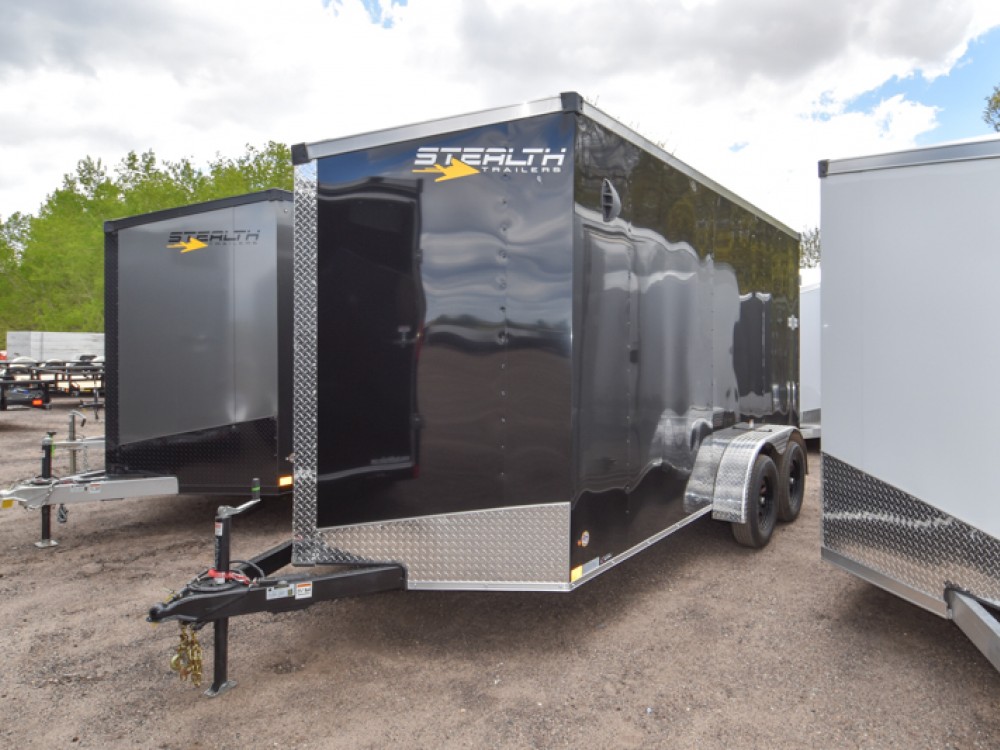 Mustang 7'x14' Enclosed Cargo Trailer Gallery Photo 2