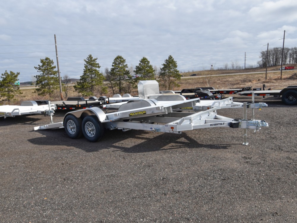 8218H Aluminum Tilt Trailer Gallery Photo 1