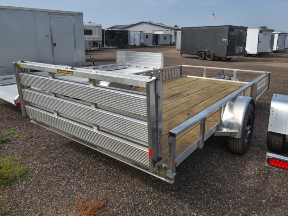 H&H 82x14 Aluminum Utility Trailer Gallery Photo 4