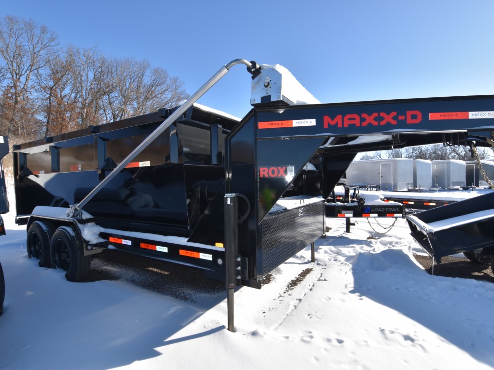 ROX 83"x14' w/4' Bin Gooseneck Roll-Off Trailer Gallery Photo 4