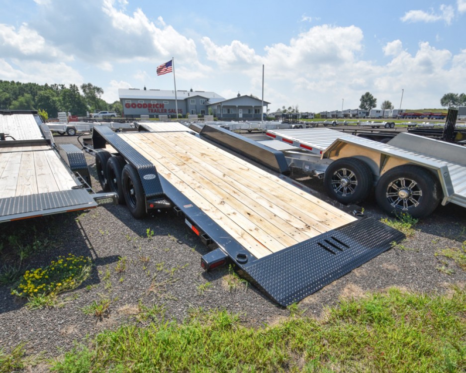 83"x16'+8' Stationary 21K Tilt Equipment Trailer Gallery Photo 3