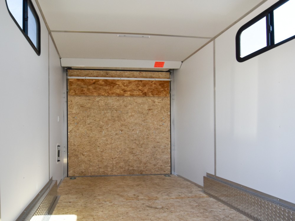 7.5'x16' Aluminum Enclosed Cargo Trailer w/Insulation & Windows Gallery Photo 6