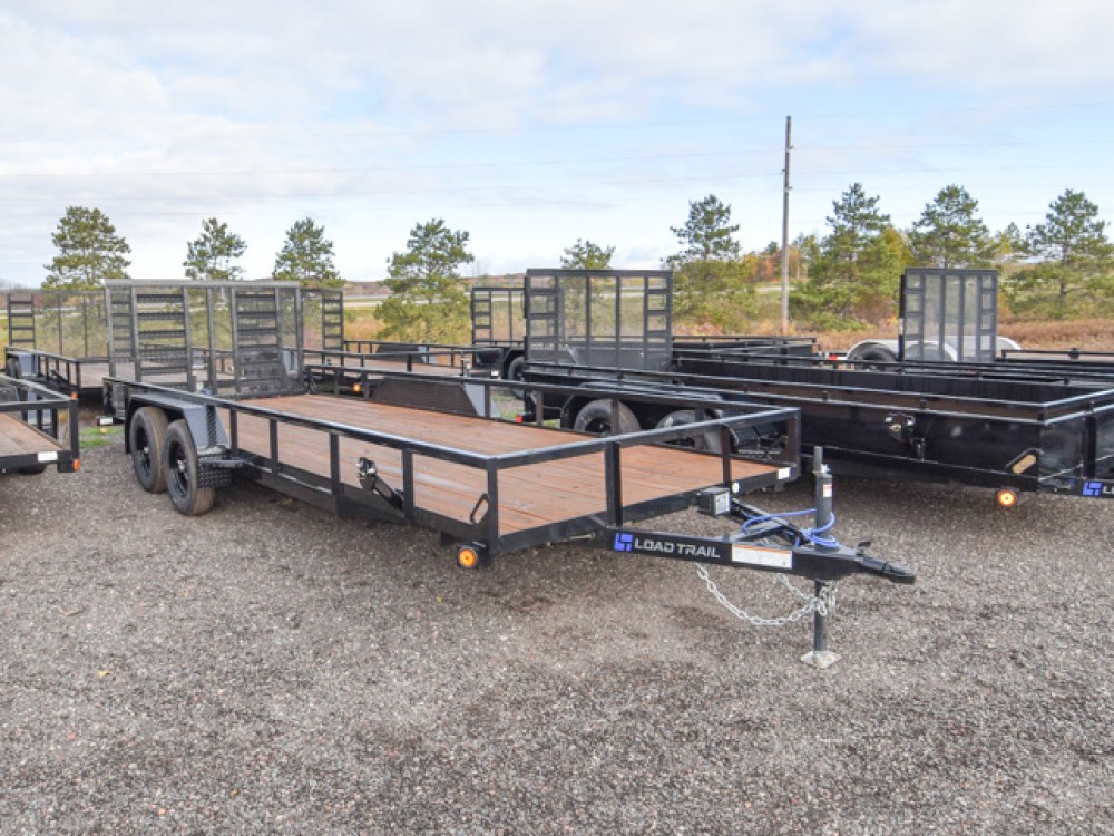 83"x20' Utility Trailer w/HD Ramp Gallery Photo 1
