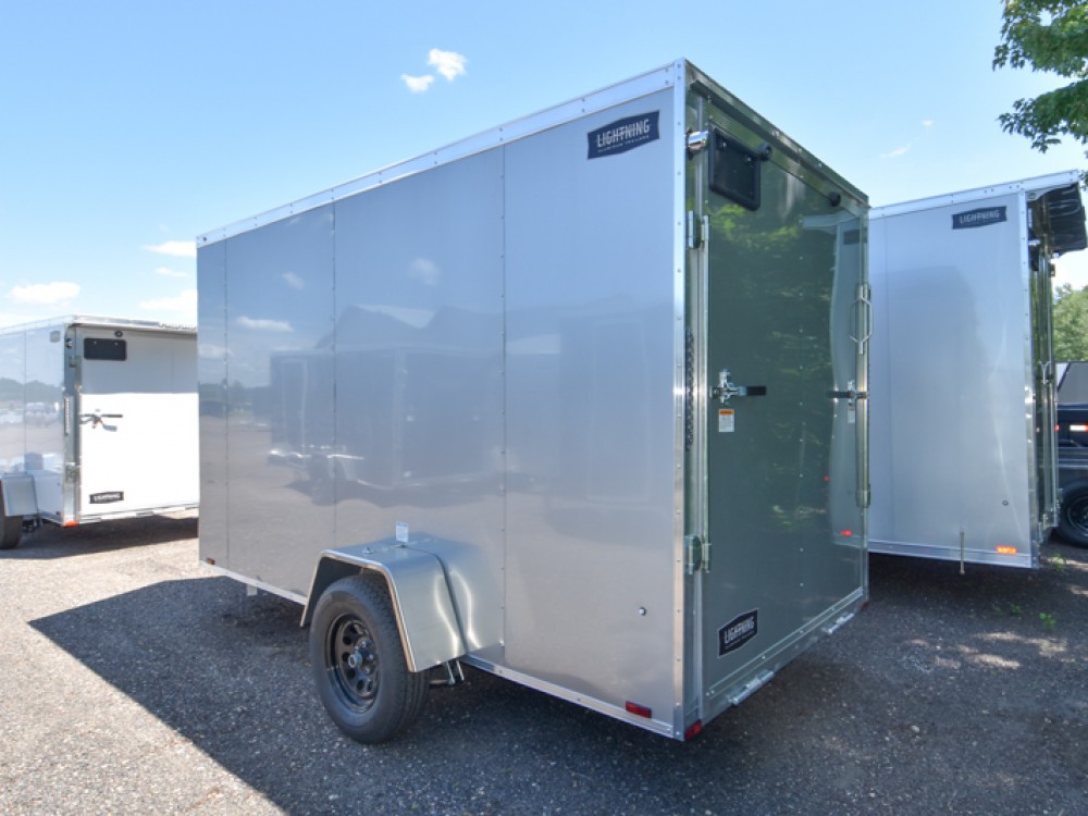 ECO 6'x12' Aluminum Enclosed Cargo Trailer Gallery Photo 3