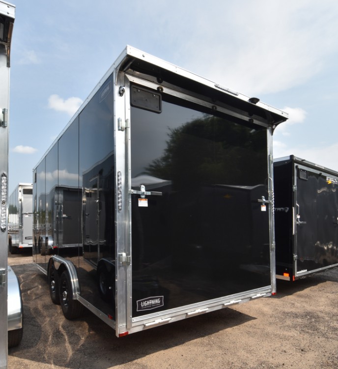 LTFCH 8.5'x18' 10K Aluminum Enclosed Cargo/Carhauler Trailer Gallery Photo 3