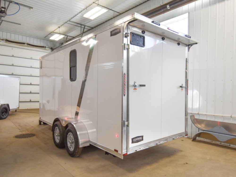 LTF 7'x16' w/Windows Enclosed Cargo Trailer Gallery Photo 2