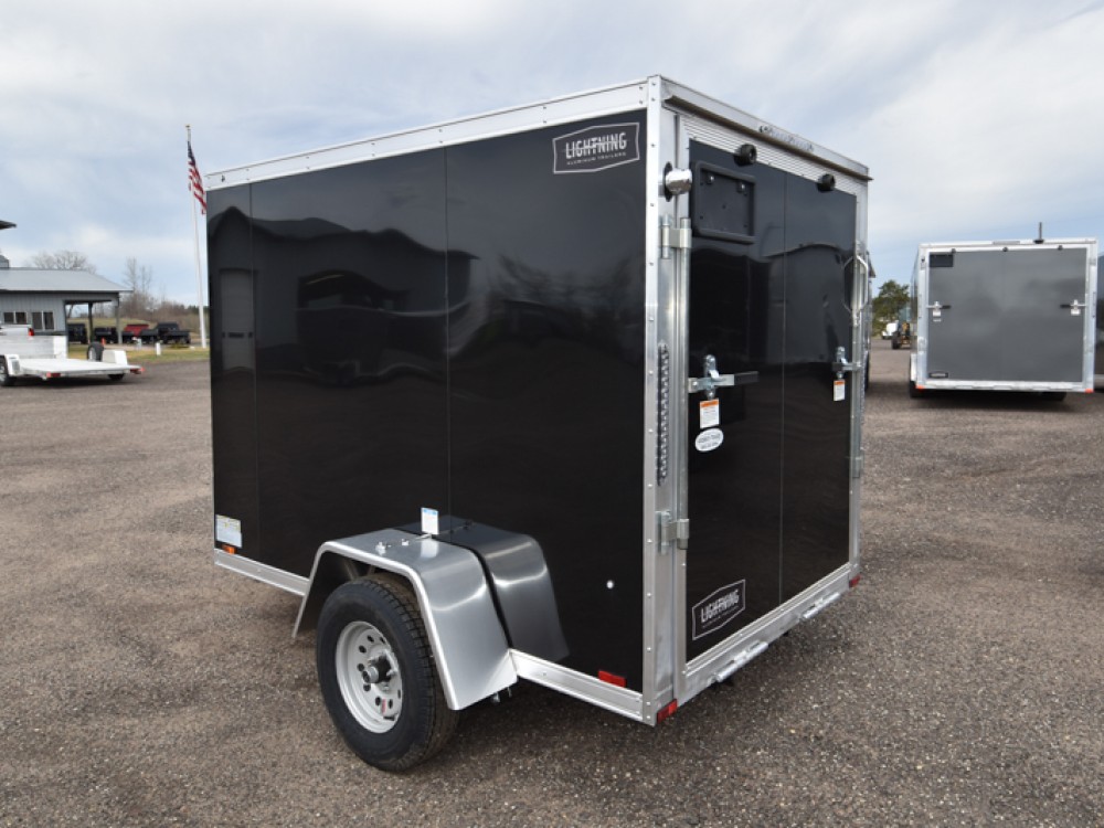 LTF 5'x8' Aluminum Enclosed Cargo Trailer Gallery Photo 3