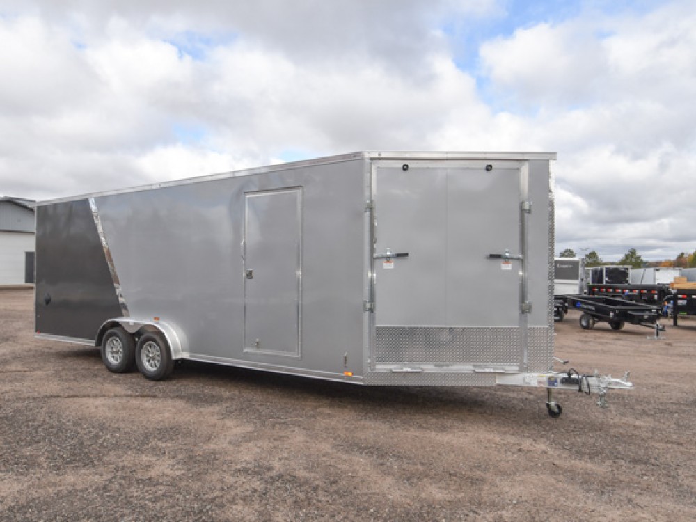 7.5'x27' Drive In/Out Snowmobile/UTV Enclosed Trailer Gallery Photo 1