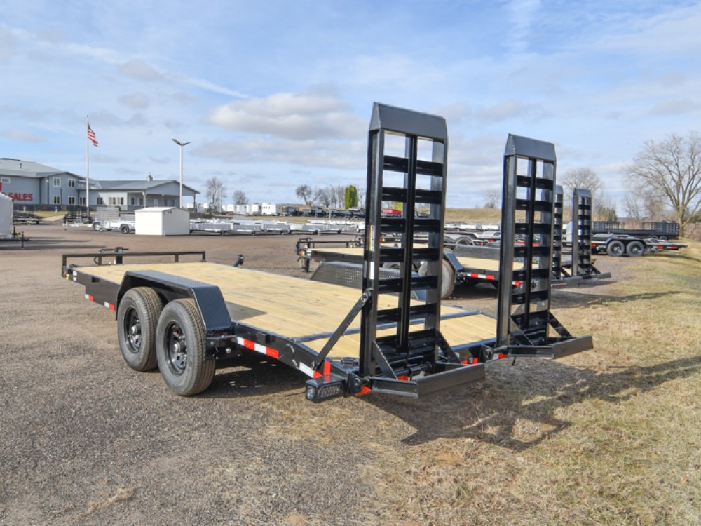 83"x18+2' Dove 14K Equipment Trailer Gallery Photo 2