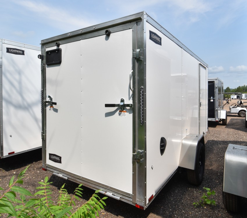 ECO 6'x12' Aluminum Enclosed Cargo Trailer Gallery Photo 2