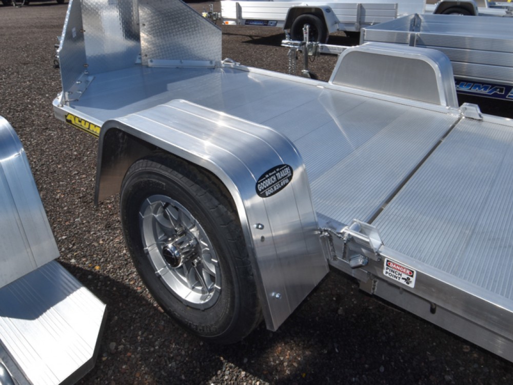 MC1F Folding Aluminum Motorcycle Trailer Gallery Photo 3