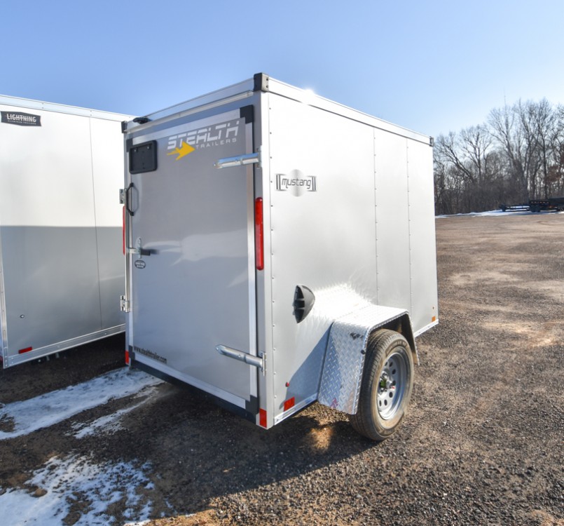 Mustang 5'x8' Enclosed Cargo Trailer Gallery Photo 2