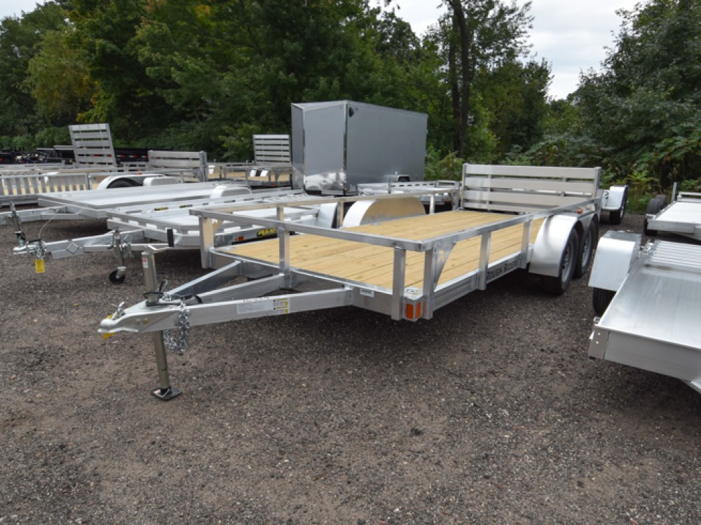 82"x16' w/HD Package  Aluminum Utility Trailer Gallery Photo 1