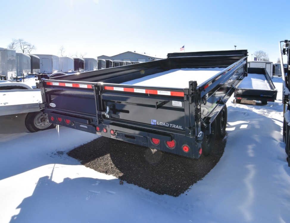 96"x14' w/18" Fold-Down Sides Dump Trailer Gallery Photo 2