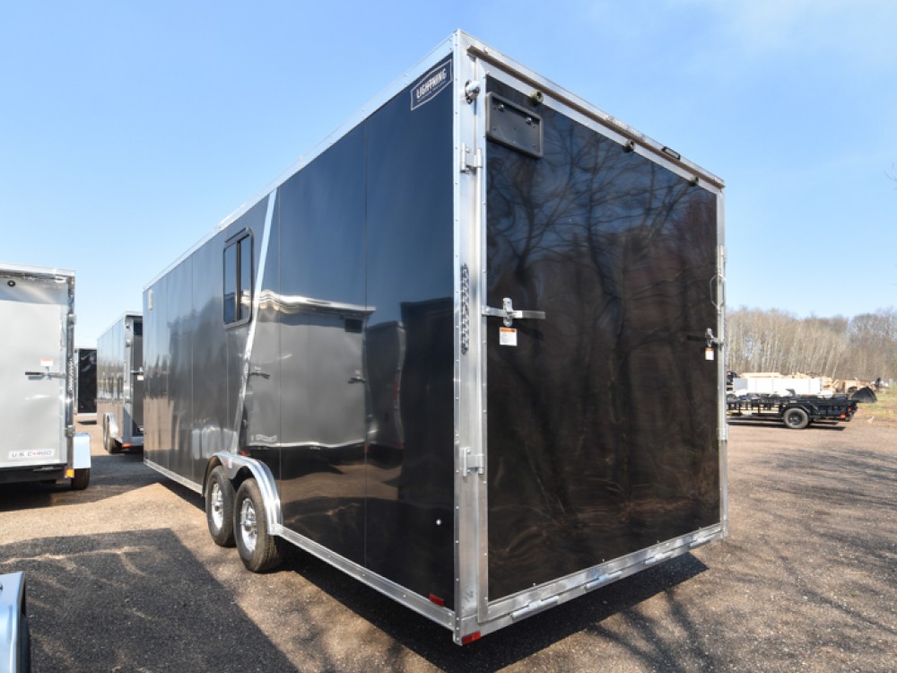LTFCH 8.5'x24' 10k w/Insulation & Windows Enclosed Cargo/Carhauler Trailer Gallery Photo 3