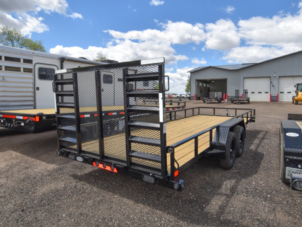 83"x20' Utility Trailer w/HD Ramp Gallery Photo 3
