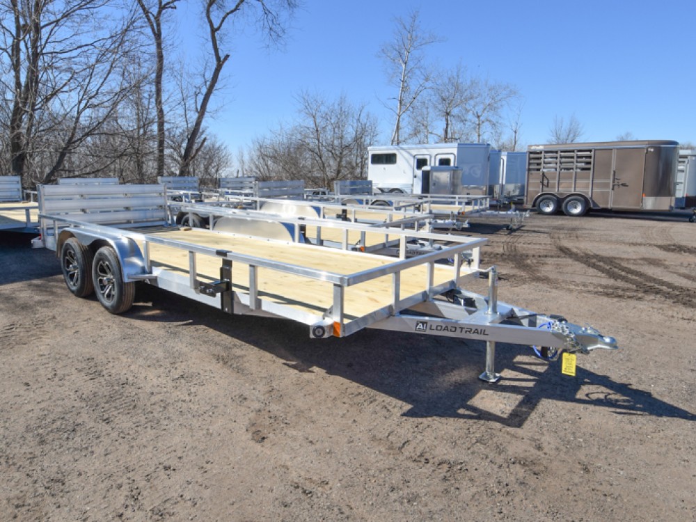 LTA 83"X18' Aluminum Utility Trailer Gallery Photo 1