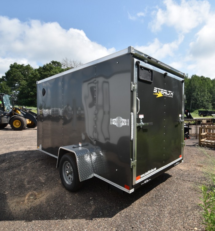 Mustang 6'x12' Enclosed Cargo Trailer Gallery Photo 3
