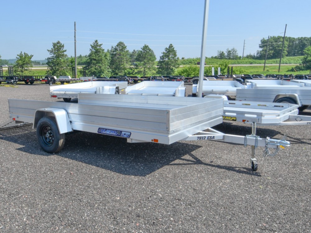 7812 ESA Aluminum Utility Trailer Gallery Photo 1