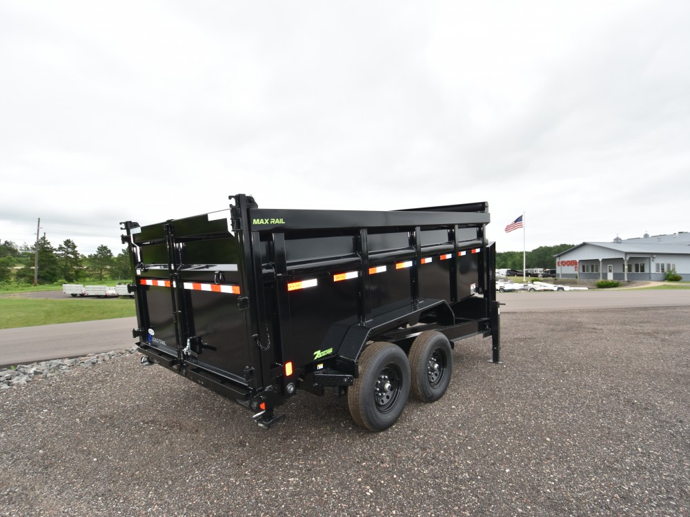 DG 83"x14' 14K Low-Pro w/48" Sides Gooseneck Dump Trailer Gallery Photo 4