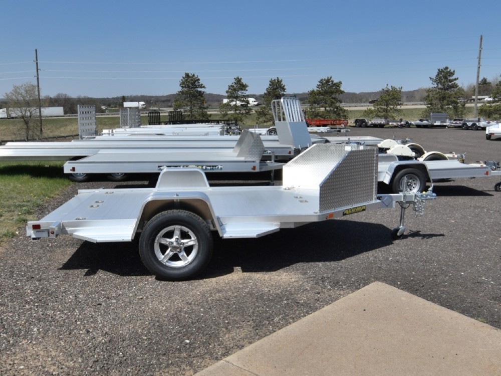 MC 210 Aluminum Motorcycle Trailer Gallery Photo 2