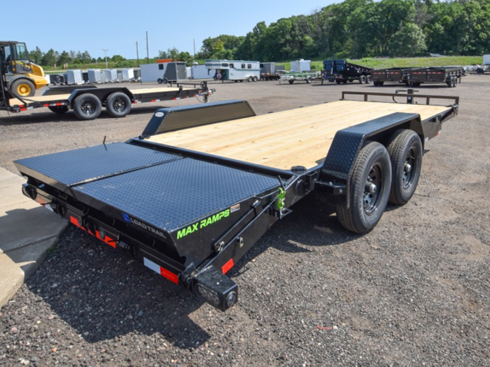 83"x17+3' Dove 14K Equipment Trailer w/MAX Ramps Gallery Photo 2