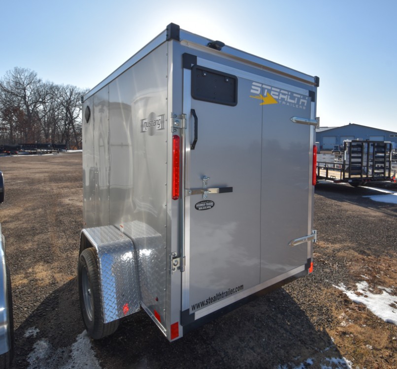 Mustang 5'x8' Enclosed Cargo Trailer Gallery Photo 3