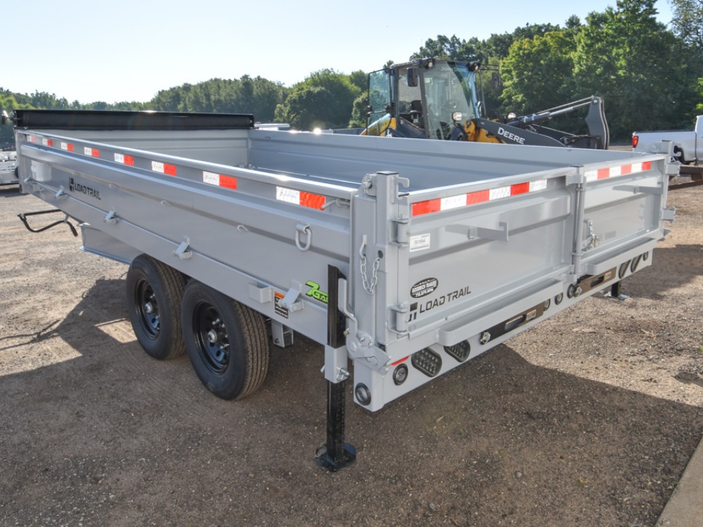 DZ 96X16 14K w/Fold Down Sides Deckover Dump Trailer Gallery Photo 4