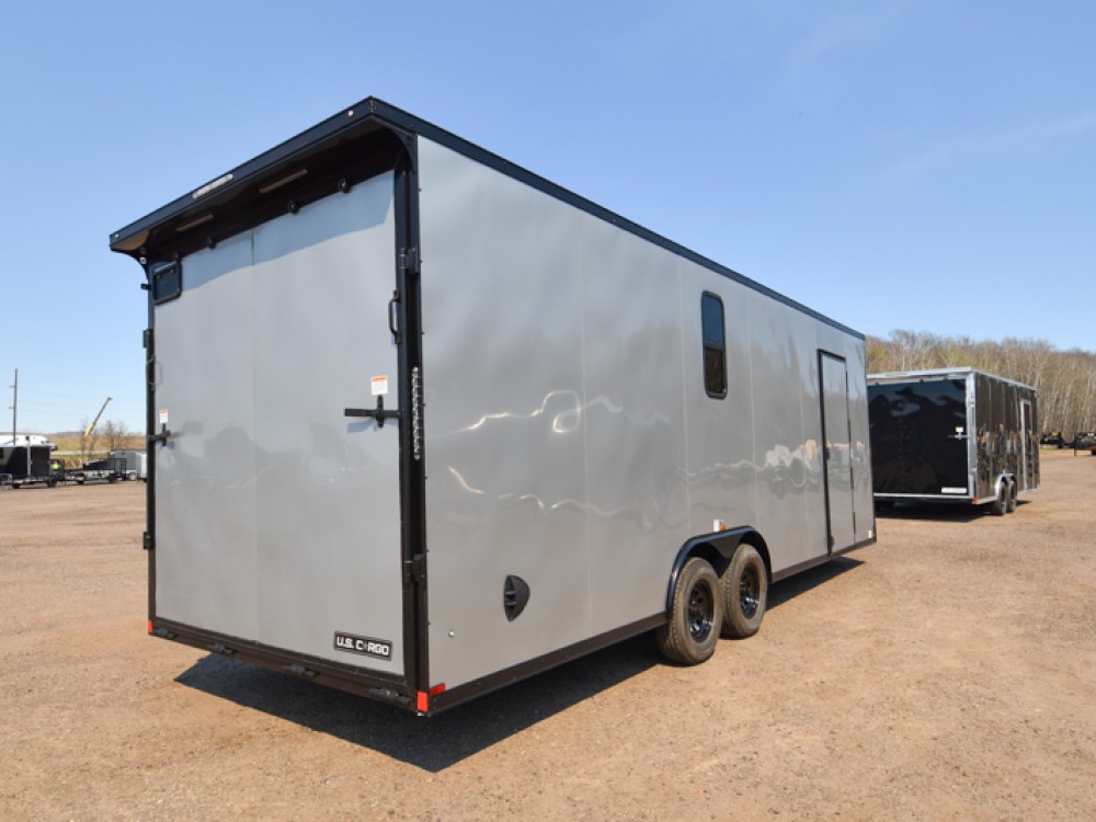 ULAFT 8.5'x24' 10k w/Windows Enclosed Cargo/Carhauler Trailer Gallery Photo 2